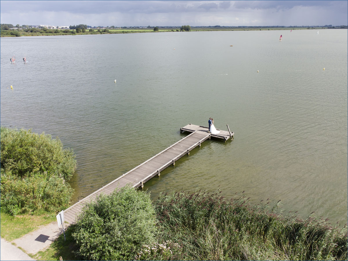 luchtfotografie reeuwijkse plassen