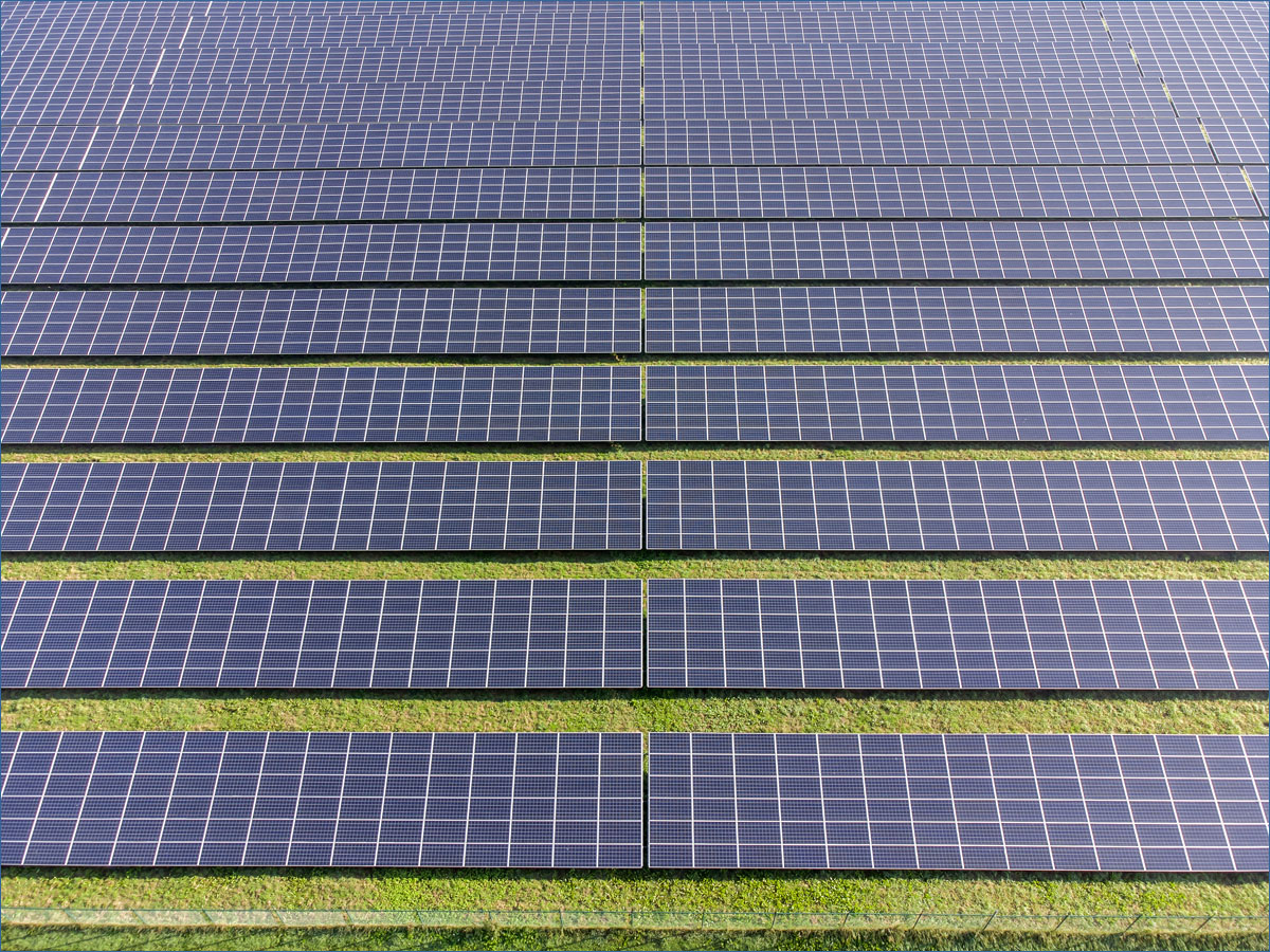 luchtfotografie zonnepanelen