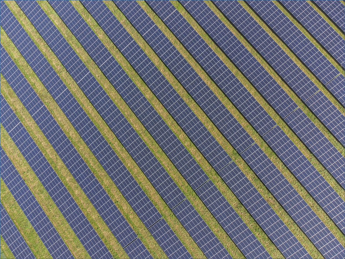 dronefotografie zonnepanelen