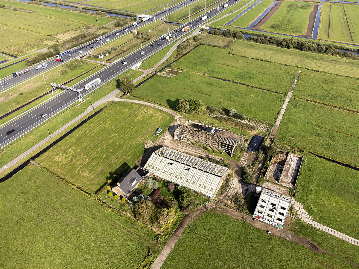 dronefotografie snelweg