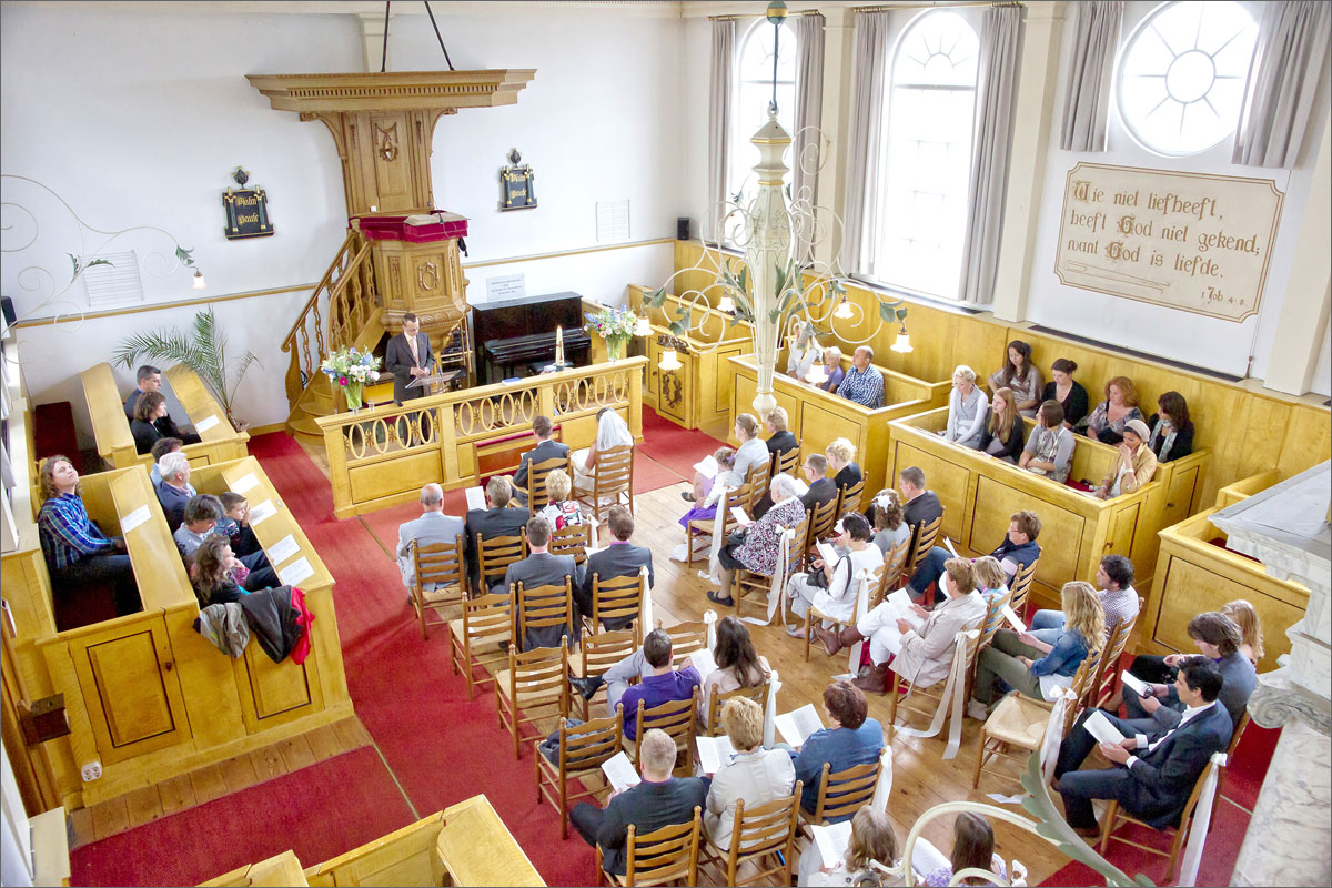 bruiloft waddinxveen ceremonie kerk