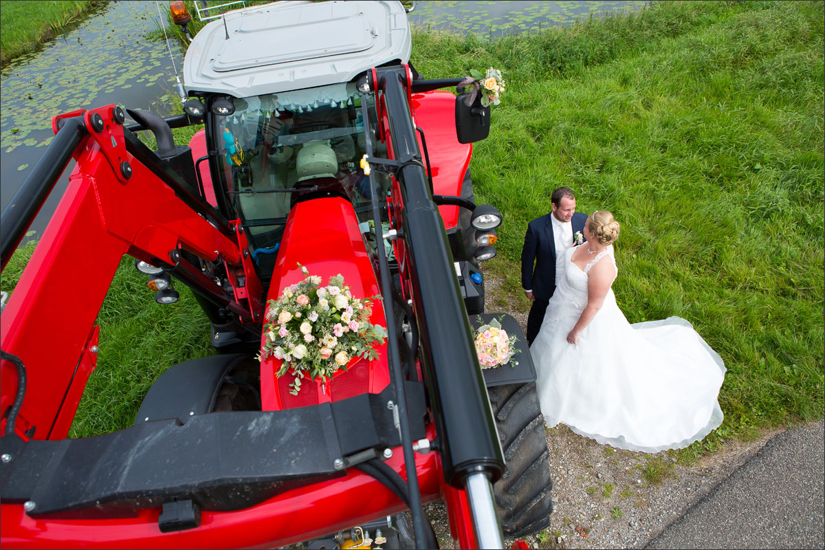 boerenhuwelijk tractor